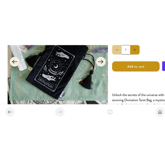 Litjoy Divination Tarot Bag - Picture 4 of 4